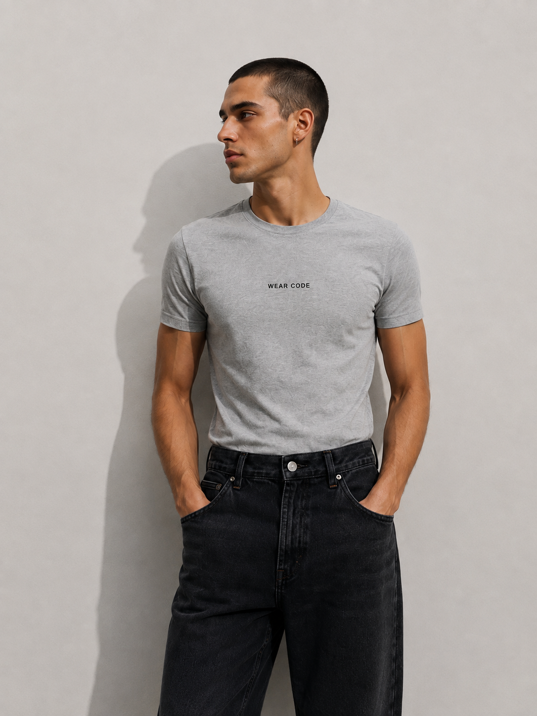 Camiseta Slim Wear  Code